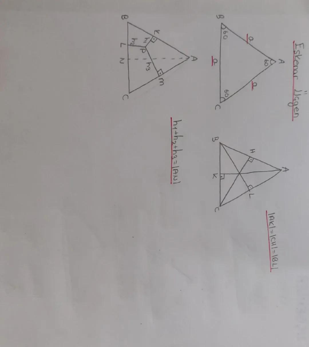 7k
ÖZEL ÜÇGENLER
6)30-30-120 jageni
120
30 a
120053
30
953
२०६
0)45-45-90 Üçgeni
445
25
052
45
45
90
d) 15-75-90 Jageni
15
-45-
75
İkiakenar