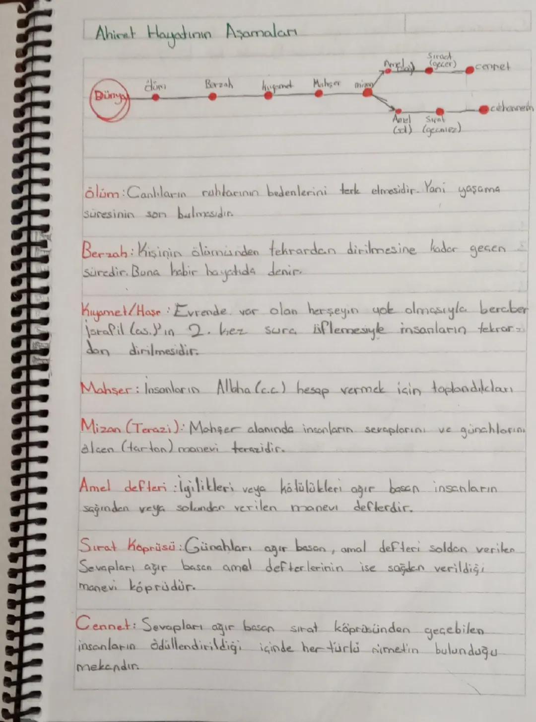 Din kültürü ve ahlak bilgisi;