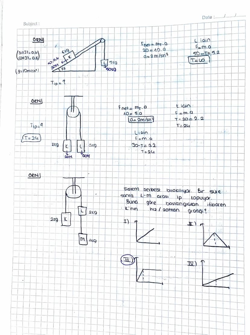 Newton un Hareket kanunları (Dinamik
Newton kuvvet ile
incelemelerini 3 konun
hareket
ile
arasındaki iliskiyi
incelemis
dlup
açıklamistir.
1