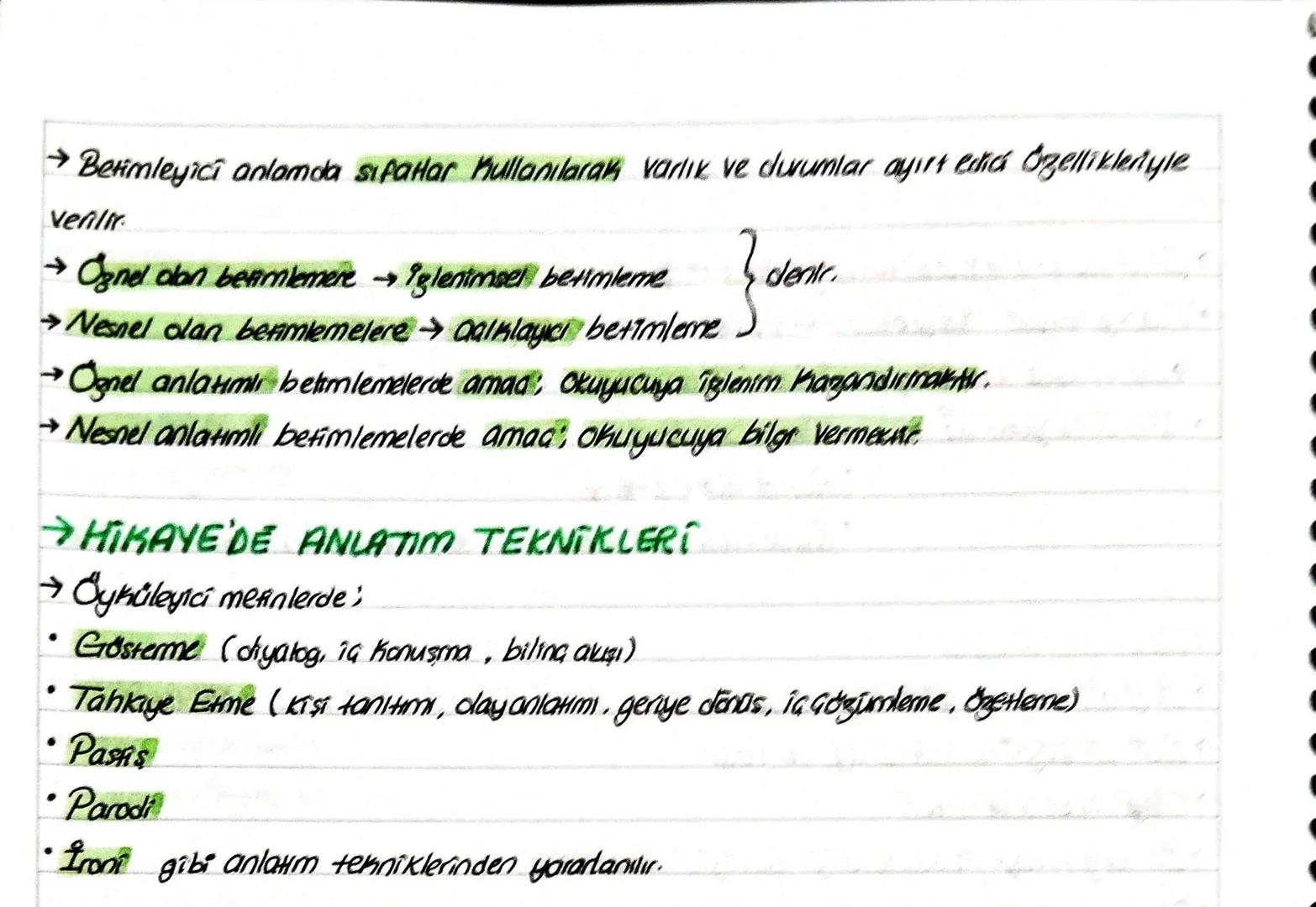 → HİKAYE'NİN ÖZELLİKLERİ←
• Hikaye yaşanmış yada yasanabilir olay veya durumların kişi, yer ve gamana bağlı olarak
Okuyucuda heyecan ve gevk