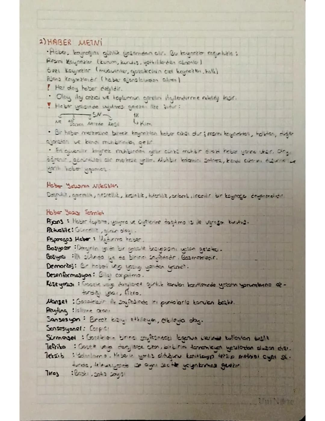 Haber Yazma Teknikleri: Ters Piramit ve Dörtgen Tekniği Örnekleri