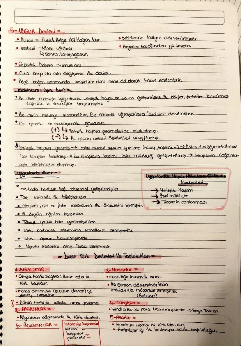 Full Ozet:
: İlk Ve Orta Gağda Türk Dünyası:
Atamon (inal, inala) : eğitmer
Auguci vezir
Aykuli: Hükümet
Urug sülale
Sad: yönetici olan hükü