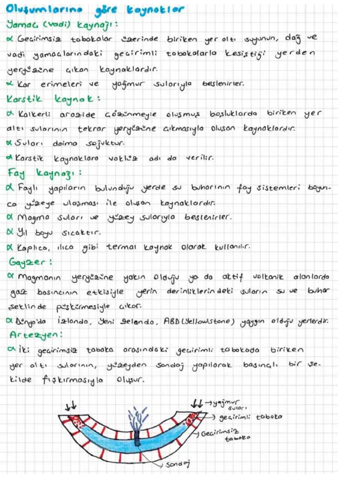 SU KAYNAKLARI
Dünya'daki su kaynakların, Okyanuslar, denizler, göller, akarsular
yeraltı sulori ile buzullar oluşturur.
Doğadaki sular sürek