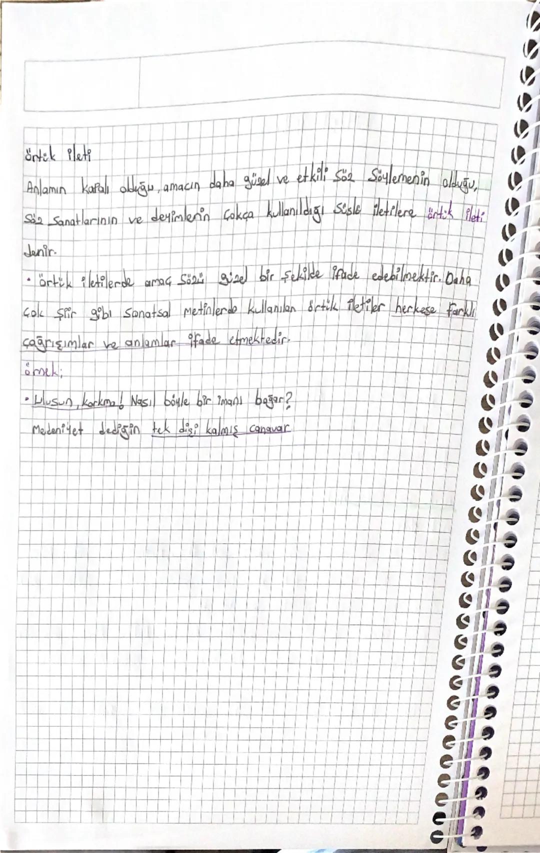 imge Nedir?
Edebiyat Notu
Gerçekliğin disine çıkacak şekilde Şairlerin dış dünya gözlemlerinden Yola 61-
karak kendi hayal dünyasında oluştu
