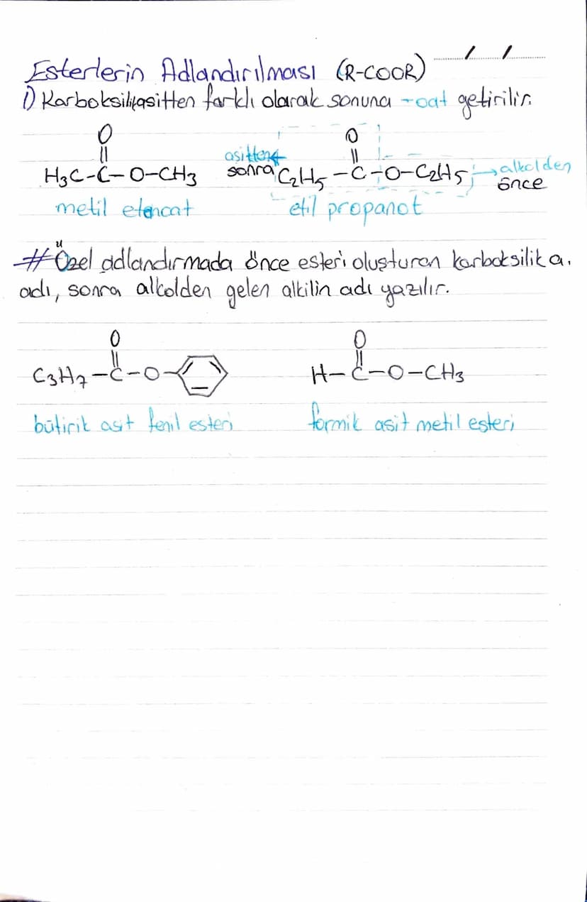Alkollerin Adlandırılması (R-OH)
Den uzun zincir belirlenir.
IUPAC
2)-OH bağlı karbandan numaralandırılmaya başlanır.
5
3 2
H₂C-C=C-CH-CH3
о