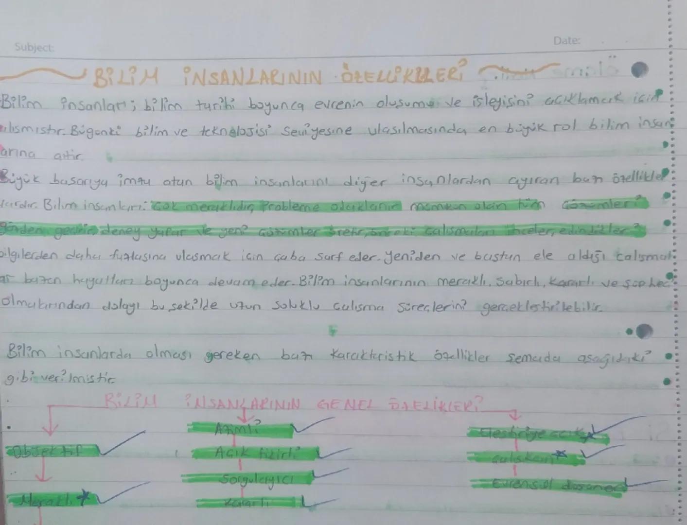 Subject:
Date:
Fizik BilimiNE GiRis.
Fizik BiLiMi VE KARIYER KESFi;
Fizik Bilimi; Doğay!; Kuvvet, enere? utay ve zaman ilişkileri cercevesin