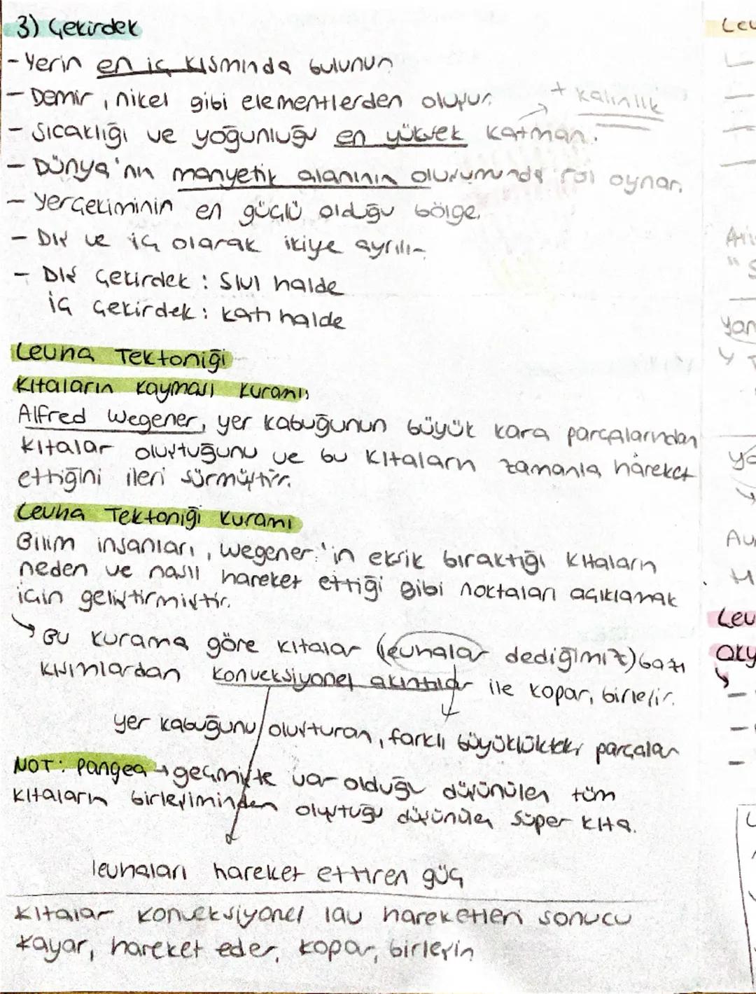 10. Sınıf coğratya
3. Ünite

Dünya'nın iç Yapısı:

ust monto

alt manto

dir çekirder
iç çekirdes

yer kabuğu
→astenoter

Monto

Gekirdek

1