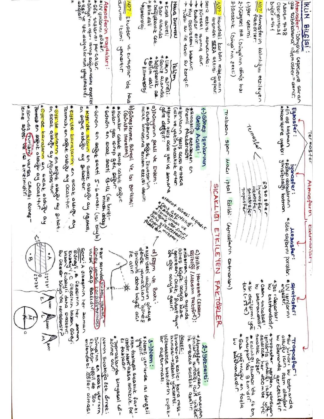 TYT COĞRAFYA İKLİM BİLGİSİ