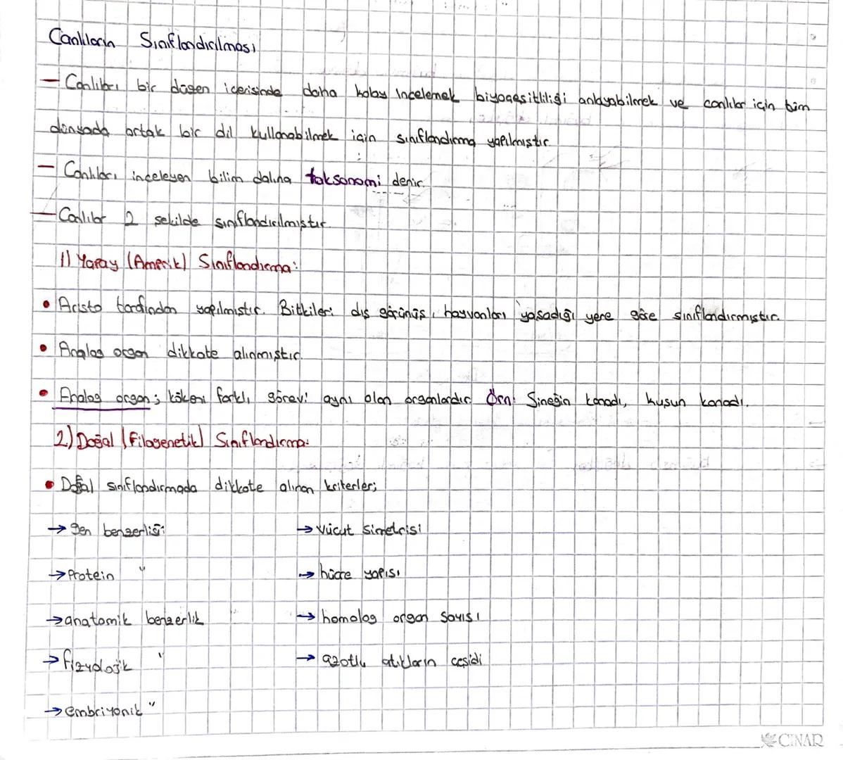 Canlıların Sınıflandırılması
- Canlıbrı bir düsen içerisinde daha koby incelemek biyoçeşitliliği anlayabilmek ve canlılar için büm
dünyada o