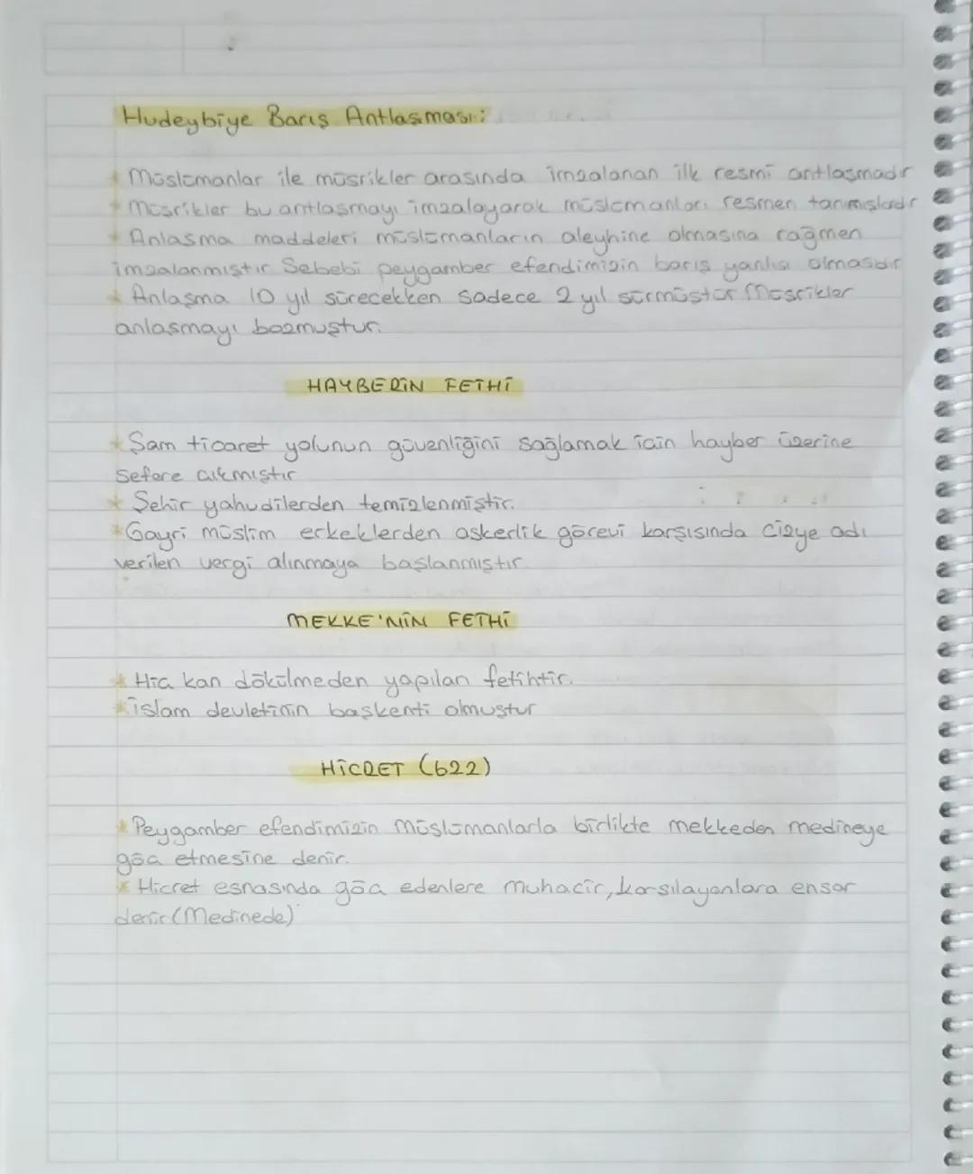 --- OCR Start ---
ISLAM MEDENİYETİNİN DOĞU
Ha. Muhammed binimi Sayanet Olaylar
Bedir Sovaşı: müşriklerin islam dininin yayılmasını engelleme