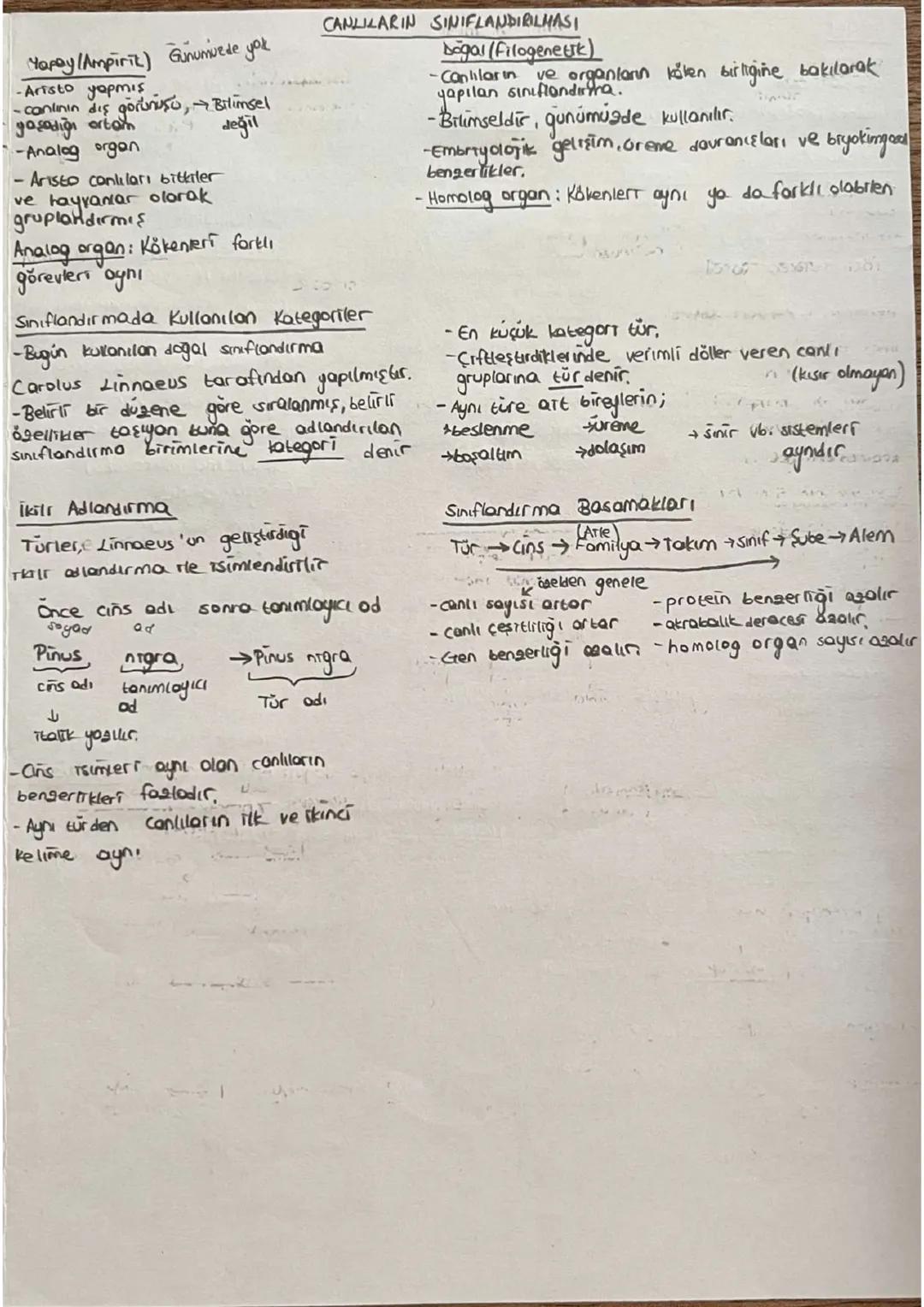 Yapay (Ampirit) Gunumuzde yok
-Aristo yapmis
-canlının dış gorunusu, → Bilimsel
yasadig ortam
-Analog organ
- Aristo conluları bitkiler
ve h