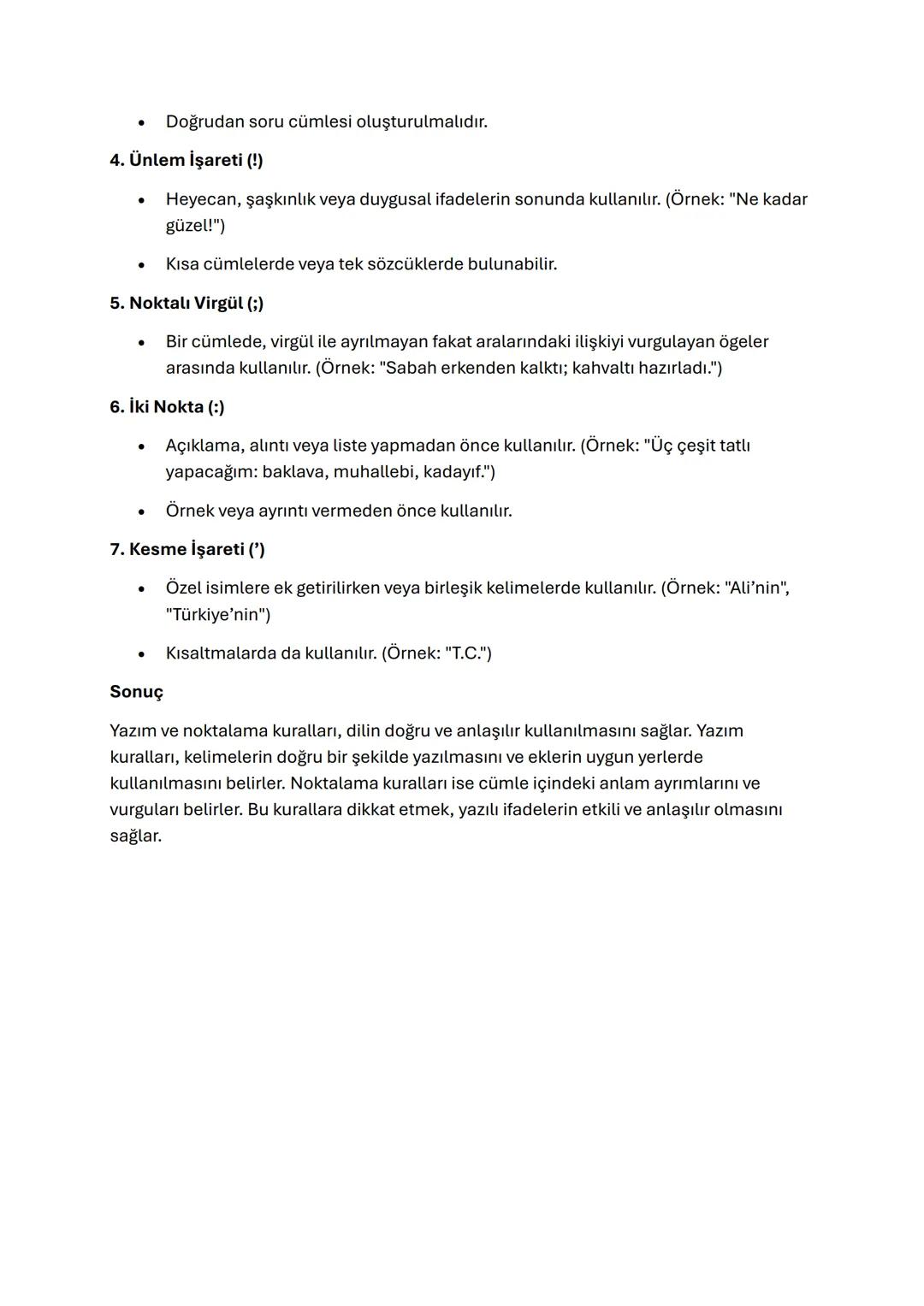 # Yazım ve Noktalama Kuralları

Giriş

Yazım ve noktalama kuralları, yazılı dilde anlamın doğru ve anlaşılır bir şekilde ifade
edilmesini sa
