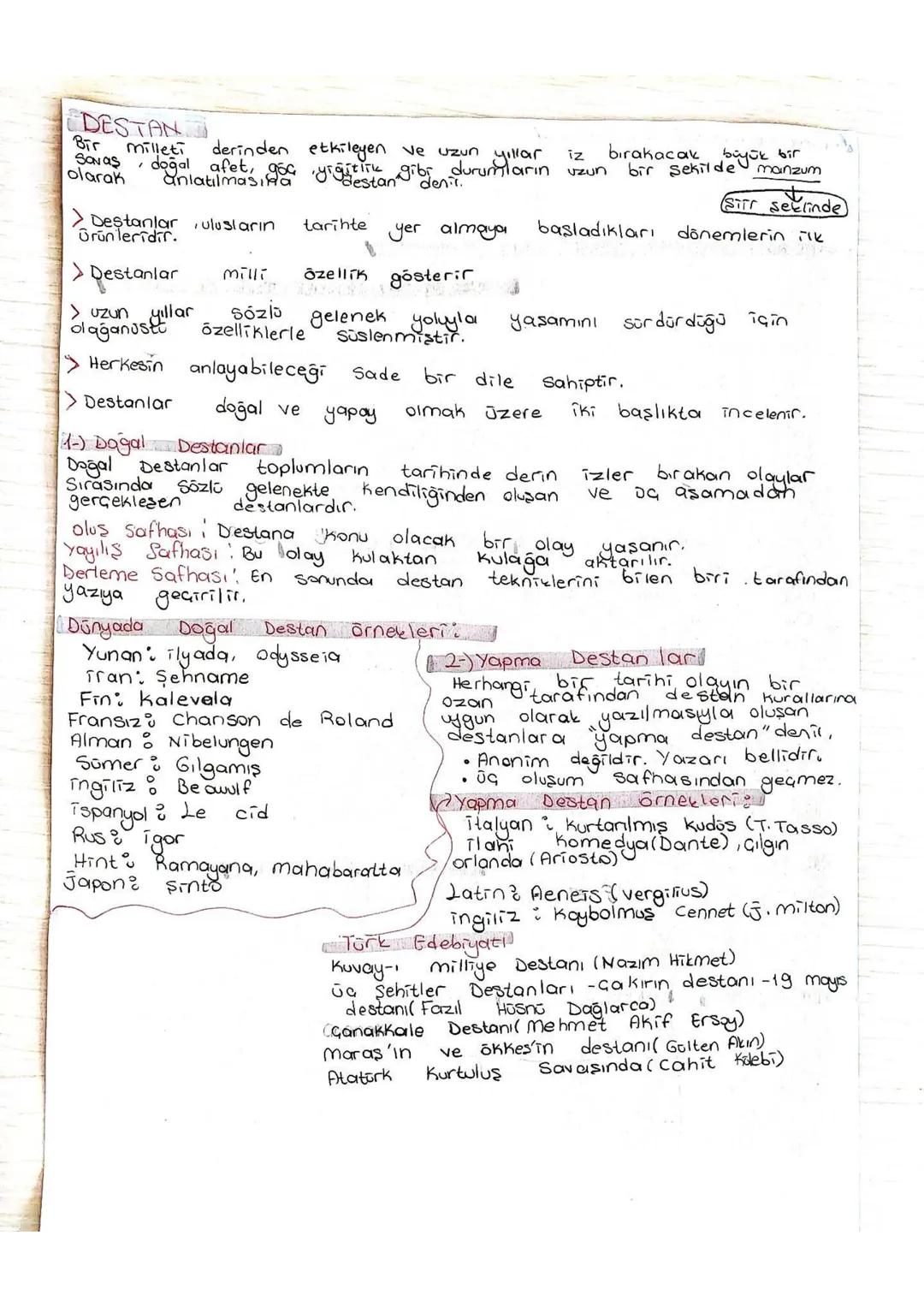 Tork Edebiyatında Destar
Her
toplum gibi
bizim de
Tik edebi ürünlerimiz
destanlar olmuştur
incelendiğinde at, Işık, ağaç, ok, bozkurt, mağar