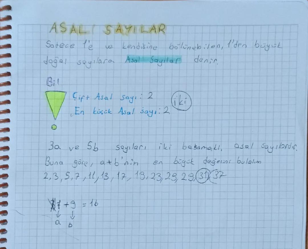 6. Sınıf Matematik: Asal Sayılar Konu Özeti