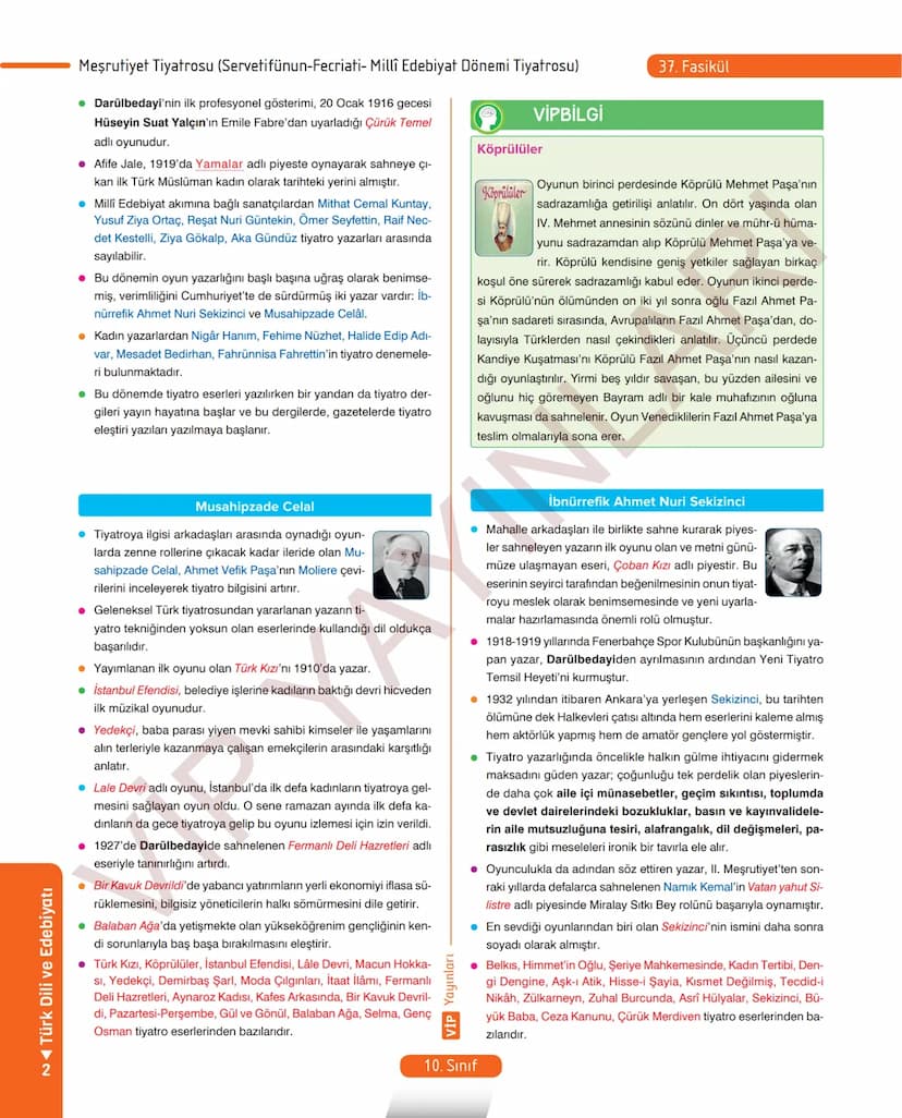 # 26.
FASİKÜL
ROMAN - I
Dünya Edebiyatında Roman
MEB KAZANIMLARI
A.2.1. Metindeki kelime ve kelime gruplarının anlamlarını belirler.
A.2.2.3