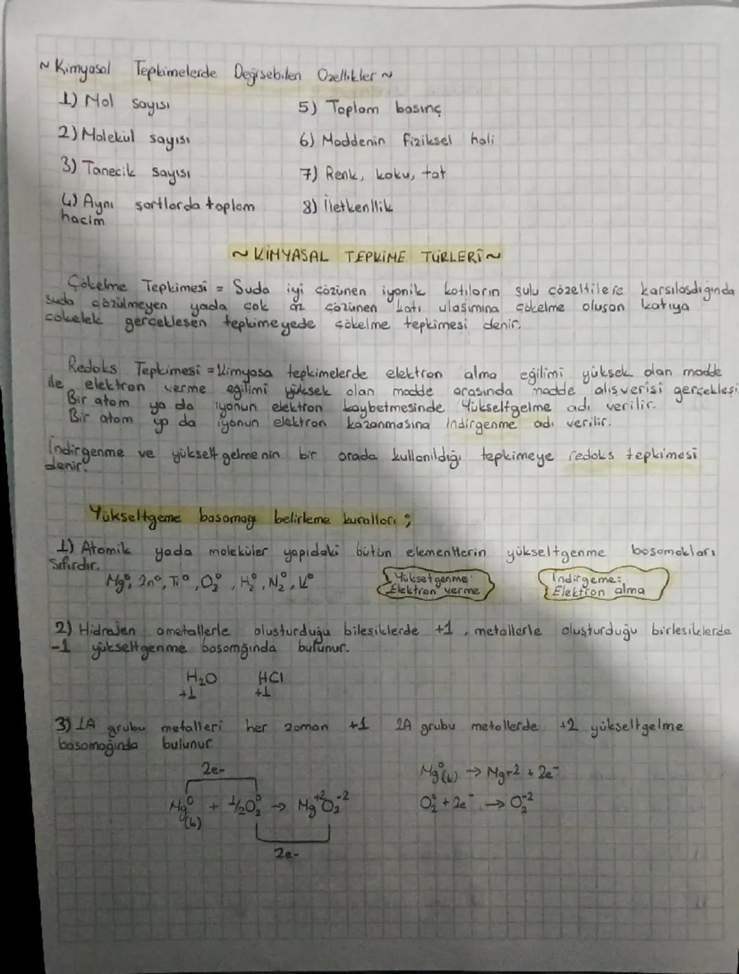 # ~ KİMYASAL TEPKİMELER ~

Fiziksel olaylarda maddenin iç yapısı değişmez hal değişimleri metallerin elektrik akımının iletmesi comin kırılm