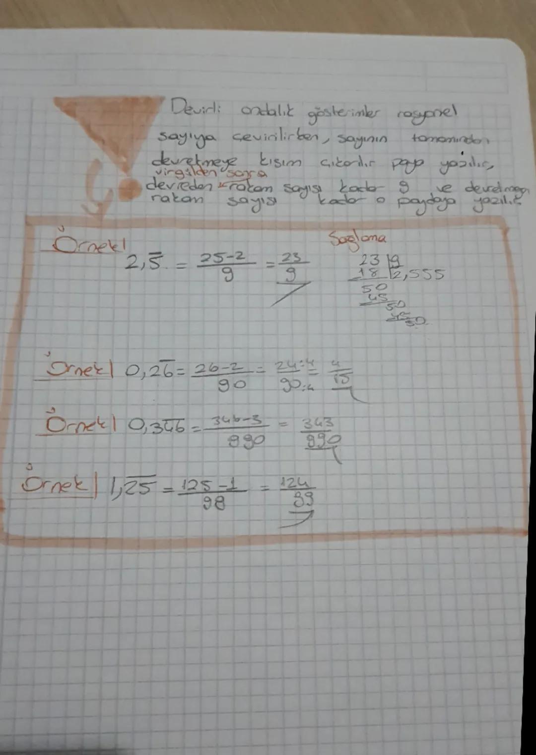 Rasyonel
Cadalie
-Sayıların
Costerm
*Paydası 10,100, 1000, glo. 10 'in kumeti dos rasyonel
sayiler
kolayca andalik gösterime cevrilebilic
ㅋ
