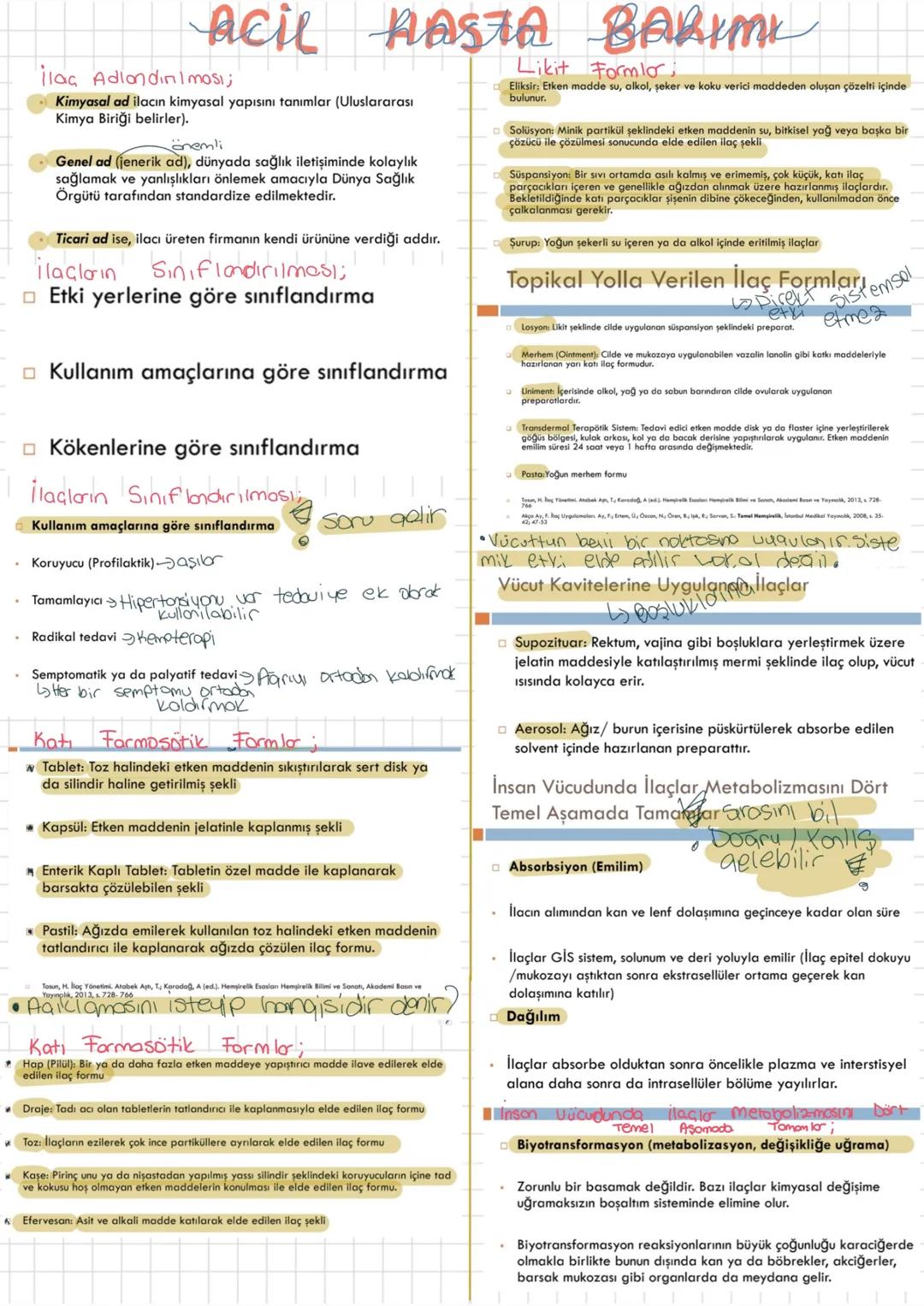 Acil AASTA BARIMI
ilag Adlondinimosi;
Kimyasal ad ilacın kimyasal yapısını tanımlar (Uluslararası
Kimya Biriği belirler).
önemli
Genel ad (j