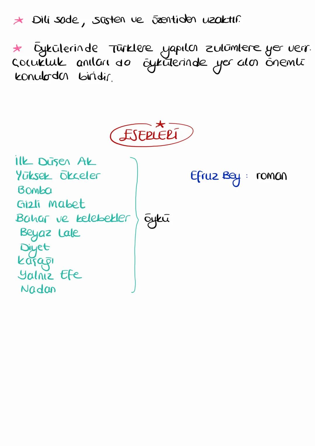 # ÖMER SEYFETTİN

* Türk öykücülüğün önemli isim-
lerden biri olan sanatçı "Yeni
Lisan" hareketinin savunuculoindandır.

* Ziya Gökalp ve Al