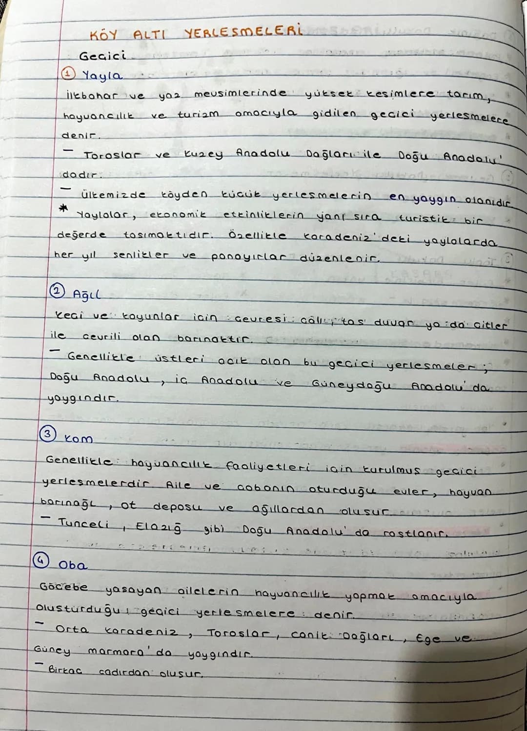 Geşididir.
yerlesme
TÜRKİYE'DE KIR YERLESMELERI
Kirsal yerlesme; insanların geçimlerini genellikle tarım,
hayvancılık, Ormancılık, balik cil