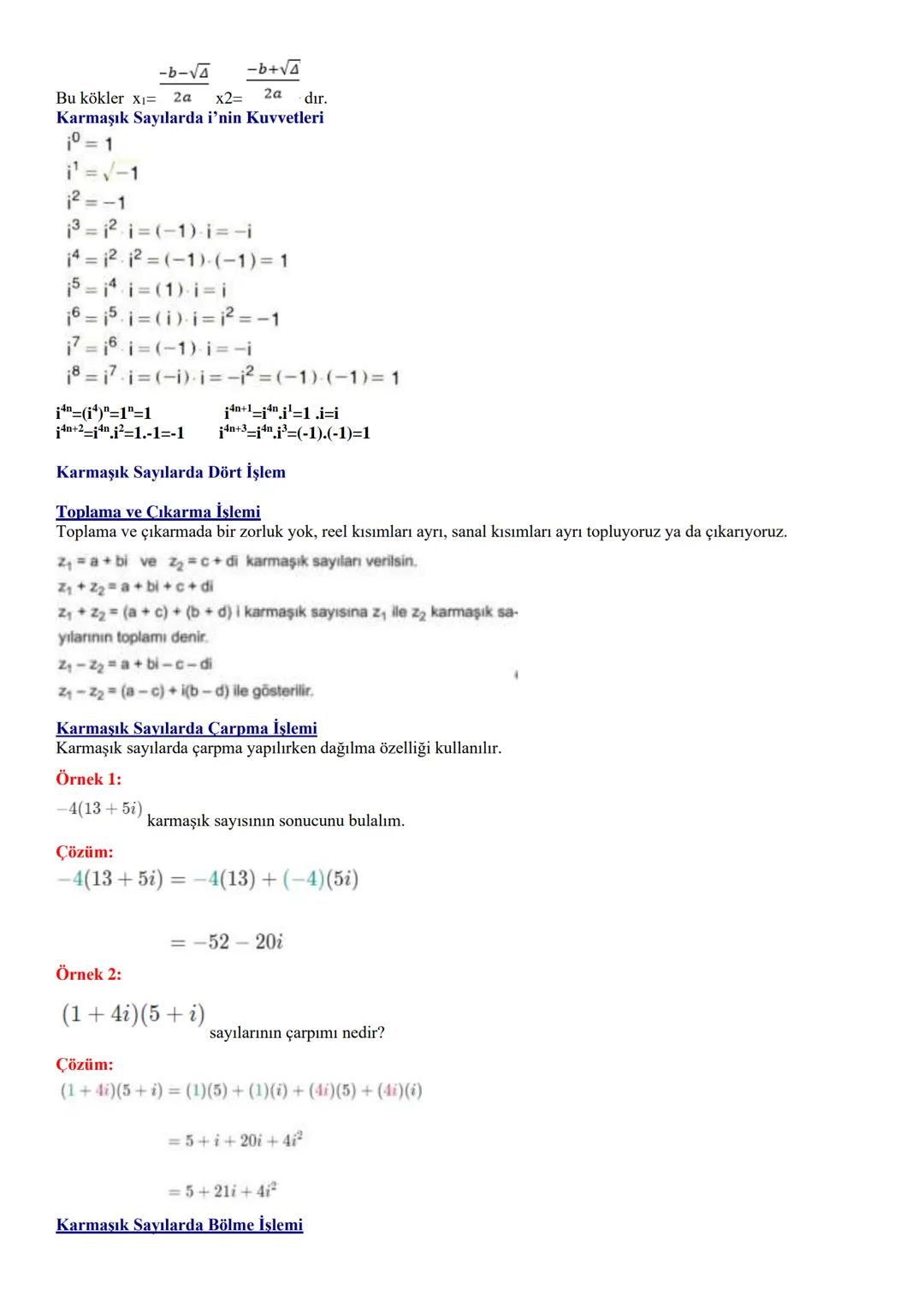 4. ÜNİTE İKİNCİ DERECEDEN DENKLEMLER

a, b, c ∈ R ve a ≠ 0 olmak üzere,

$ax²+bx+c=0$ şeklindeki eşitliklere ikinci dereceden bir bilinmeyen