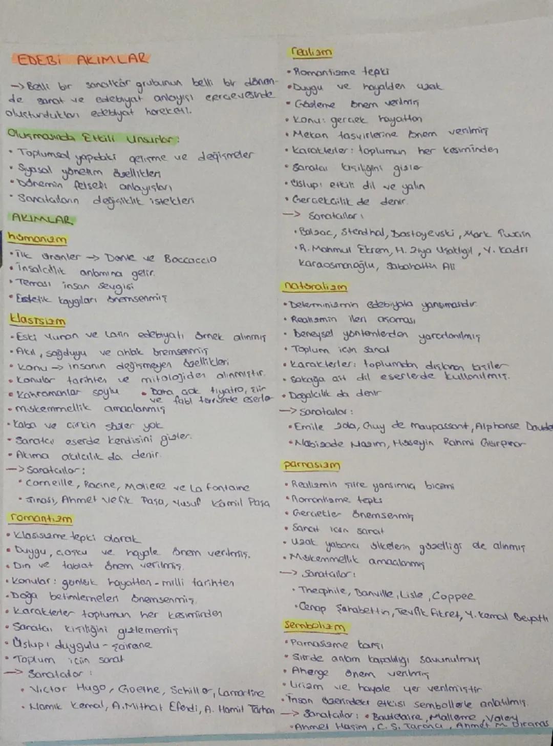 EDEBI AKIMLAR
-> Betli bir sanatkâr grubunun belli bir donan-
Sanat ve edebiyat anlayışı cercevesinde
olustundukları edebiyat horekcell.
de
