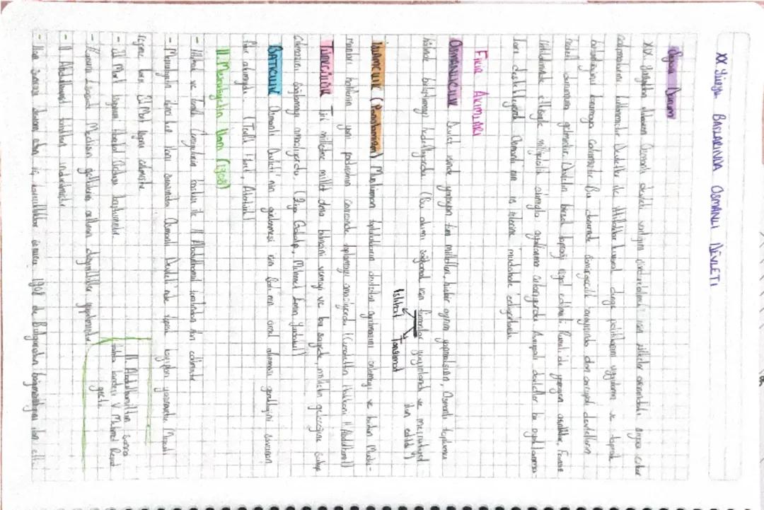 20.yüzyılın başında osmanlı devleti