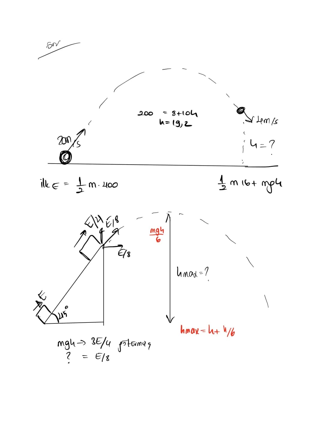 ESNEIC GARPIEMA
MA
my
m₁NA +m2v2 = m₁v₁ + m₂vi
2
12
12
1 m₁ve² + 1/1 m242² = 1 mevli²+ 1/2 m² 1/2
√₁ + √ ₁ = 1/2 + 1/2"
V₁ M
Ep
=
S
.4, ki v