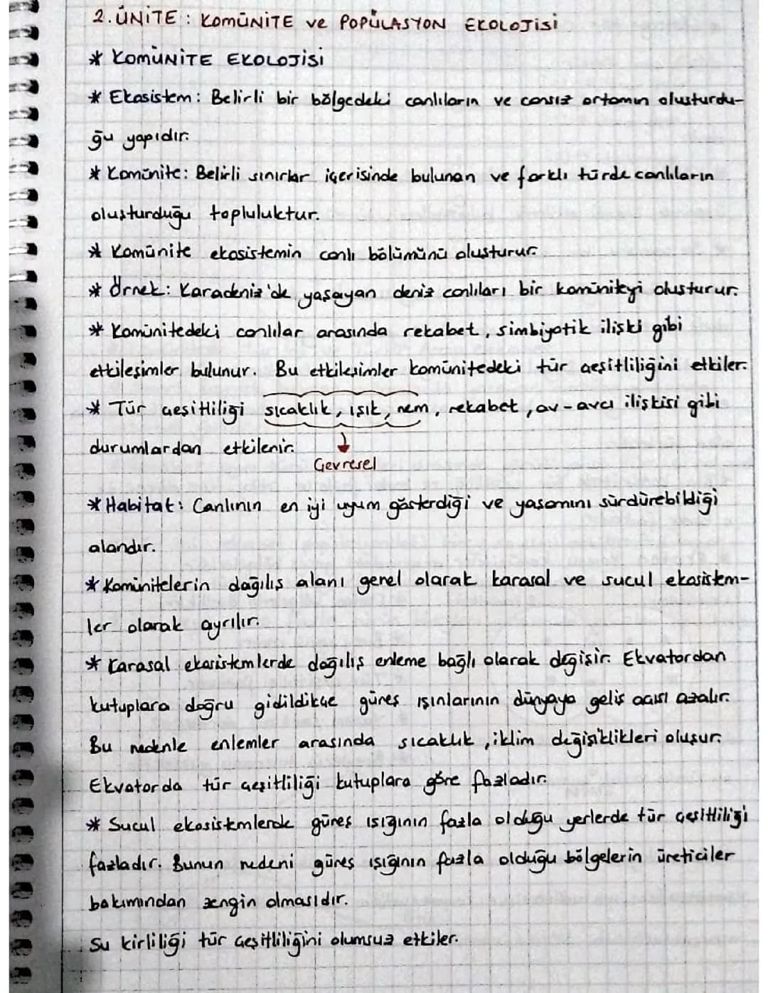 Komünite ekolojisi