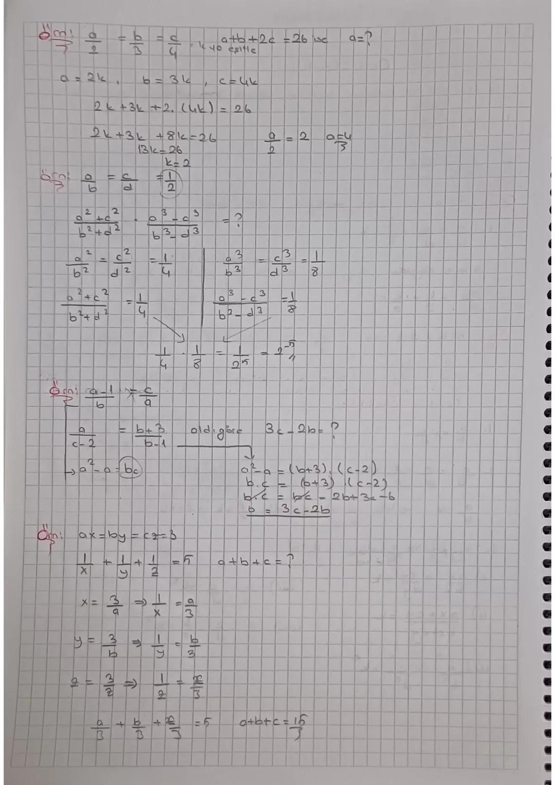 Oran-Oronti

Cron Aynı cins iki çokluğun birbirine bölerek korallaştırmaus eran denir.
CER
1. $\frac{a}{b} = \frac{c.a}{c.b}$

2- $\frac{a}{