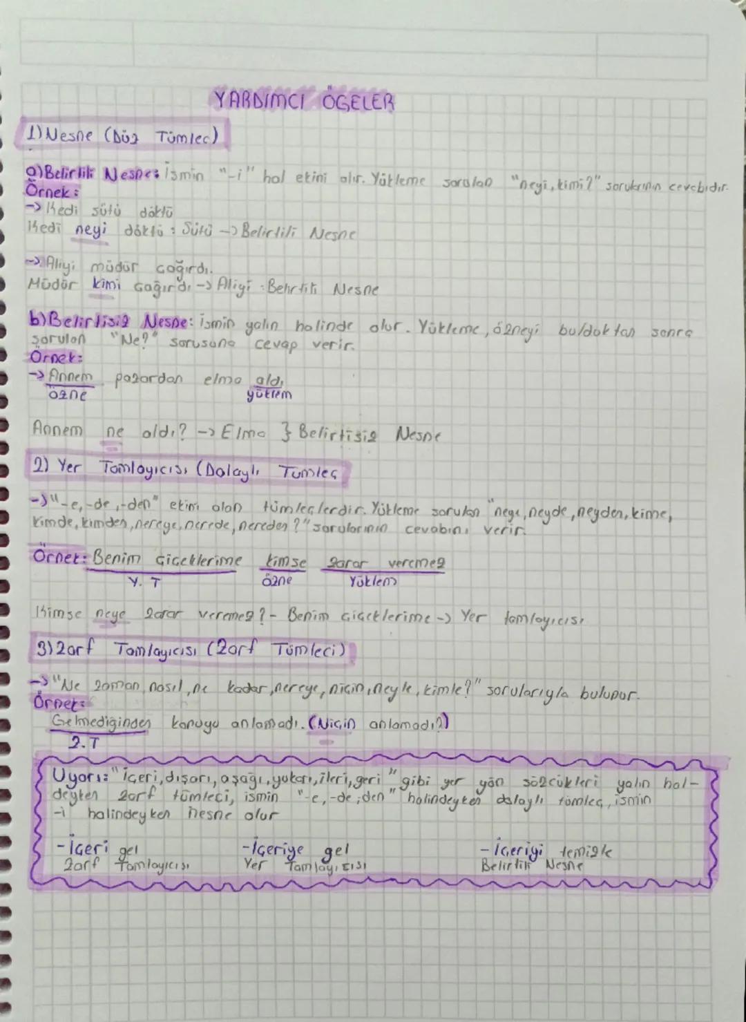Temel Ögeler

A) Yüklem
B)Cane

Gercet oine

Jade 6900

YON Tem
usea
と
E
m

Cümlenin Ogeleri

Yardacı Ögeler

A) Nesh

Belirtili Nesne

Beli