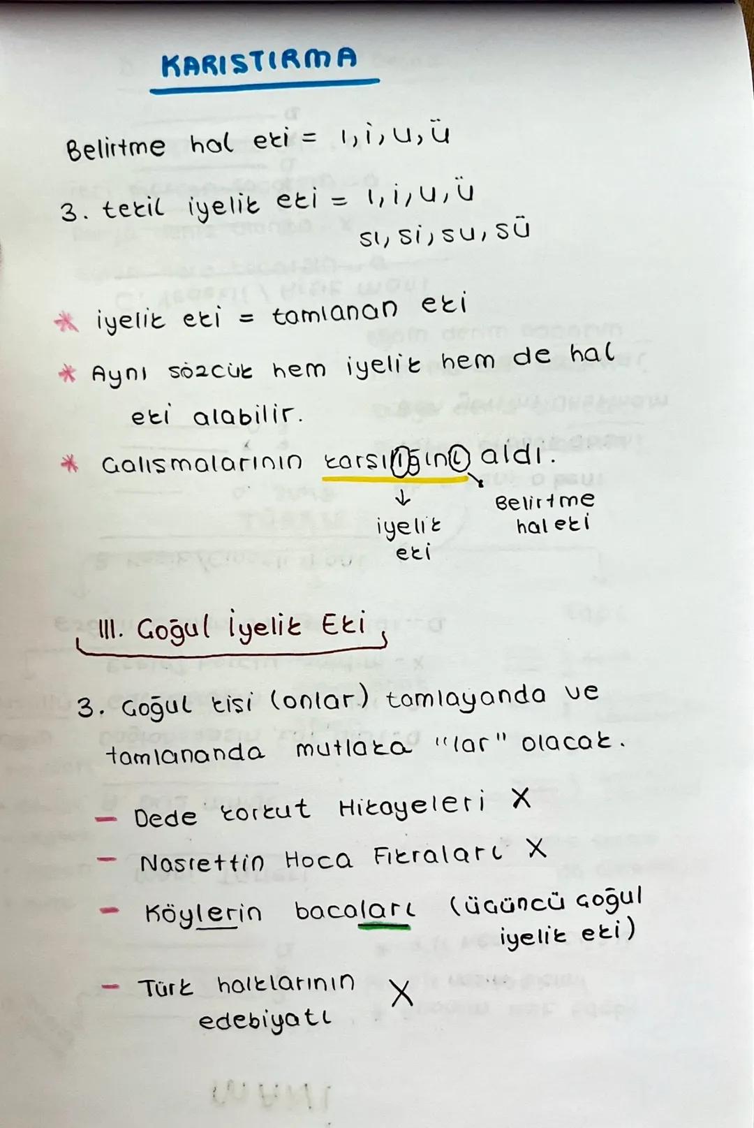 # TAMLAMALAR

İsim Tamlamaları

(1)
Tamlayan
Eisim 3

(11)
Tamlanan
{isim}

• Ne?

eu καρισι
Neyin?
• kimin?

evin kopisc

mehmet 'in evi

e