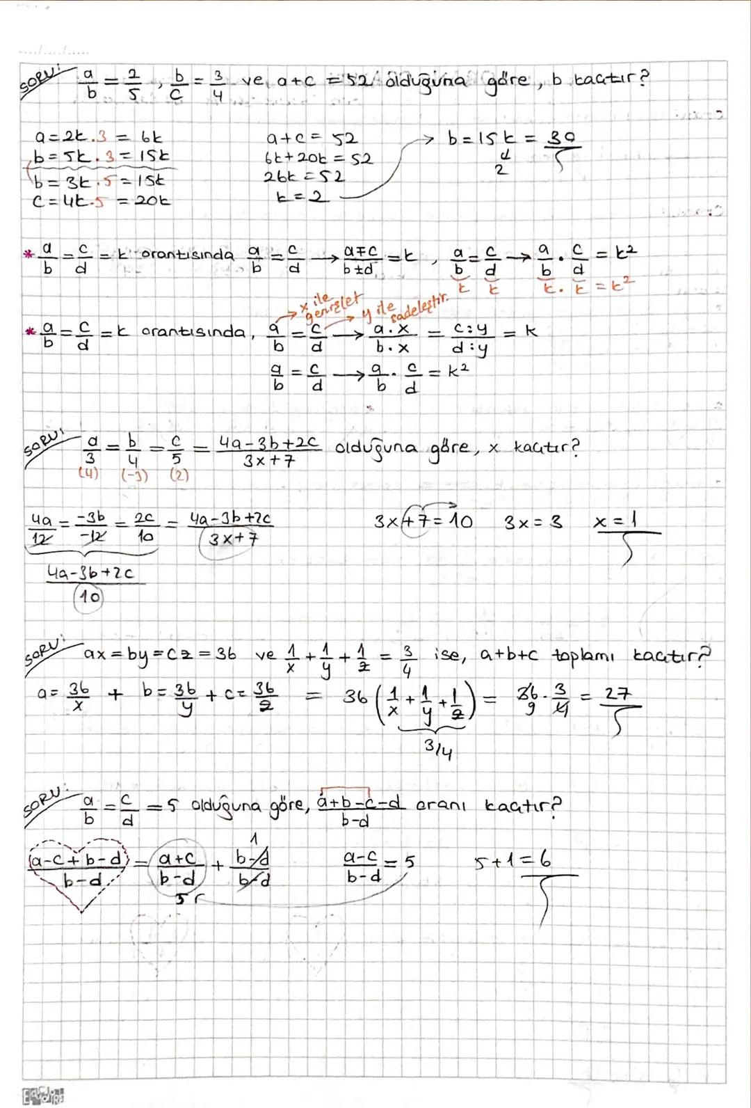 ORAN-ORANTI
Oran: Ayni birimden iki çokluğun karşılaştırılmasına (bölünmesine) "oran" denir.
a
a'nın bi
b'ye
orani
b
Orantiiki
veya
daha faz