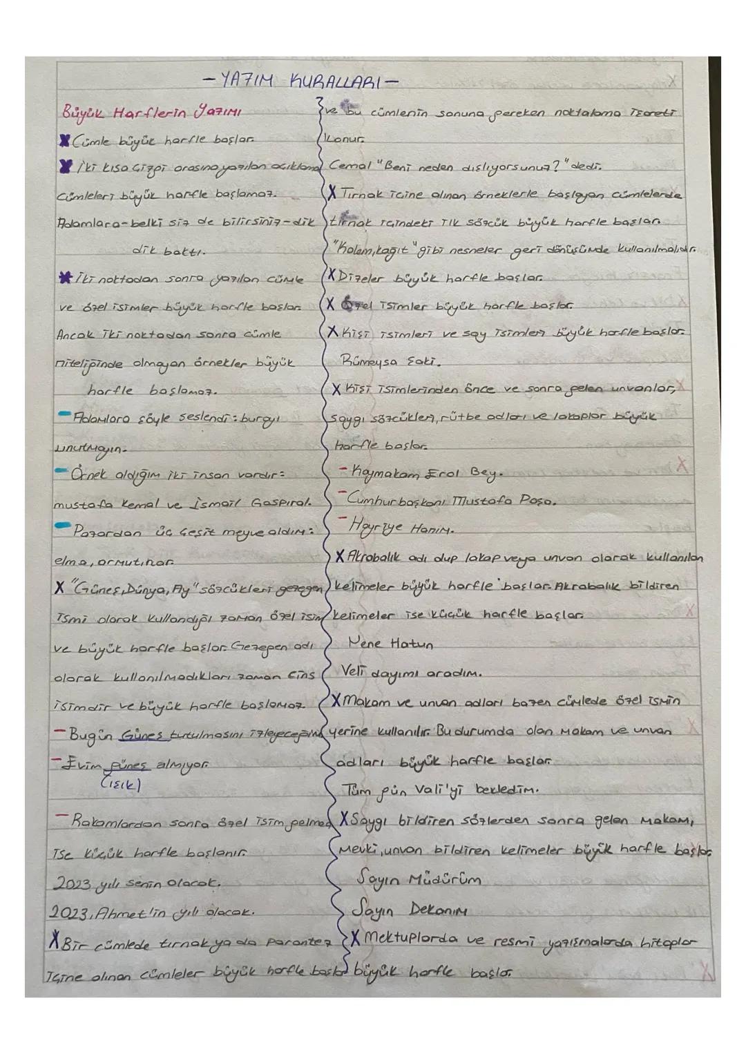 - YAZIM KURALLARI-
cümlenin sonuna pereken noktalama Teoreti
Büyük Harflerin Jazımı
Cümle büyük harfle başlar.
Lonur
Iki Lisa Gizgi orasına 
