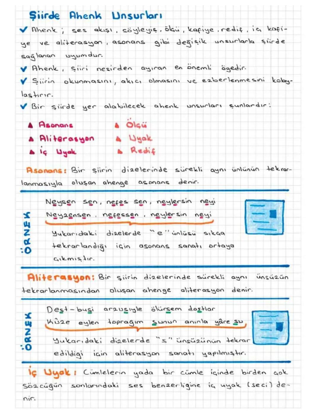 AYT Edebiyat: Şiirde Ahenk Unsurları İncelemesi