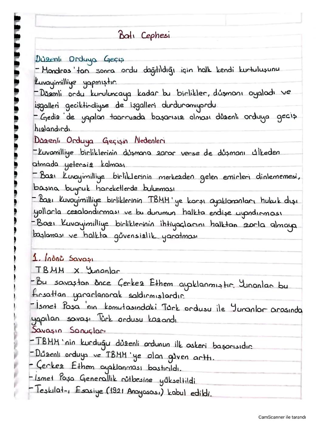 T.C. İnkılap Tarihi ve Atatürkçülük 