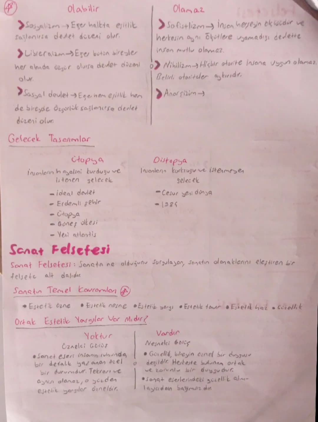 Felsefe 2. Donem 2. Yazık
Din Felsefesi
Din: İnanca dayanan, eleştiriye kapalı bir şekilde (dogmatik), insanın bu evrendeki
yerine ve anlamı