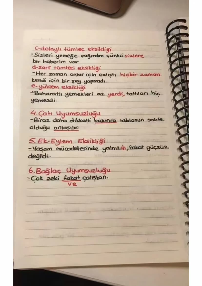 Anlatım Bozuklukları
Anlama Dayalı
1-Gereksiz Sözcük ve Ek Kullanımı
2- Yanlış Anlamda Sözcük kullanımı
3-Celişen sózcüklerin bir arada kull