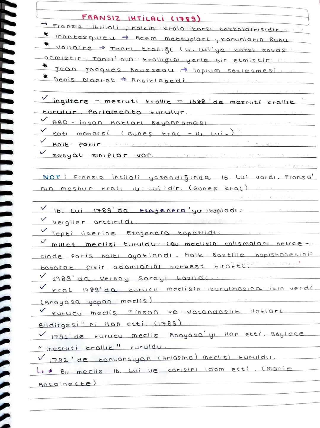 ->
Fransiz
*
FRANSIZ İHTİLALi (1789)
Montesquieu - Acem Mettuplarl
ihtilali , halkin erala rorsu
bostaldırısıdır
Kanunların Rubu
*
Voltaire 