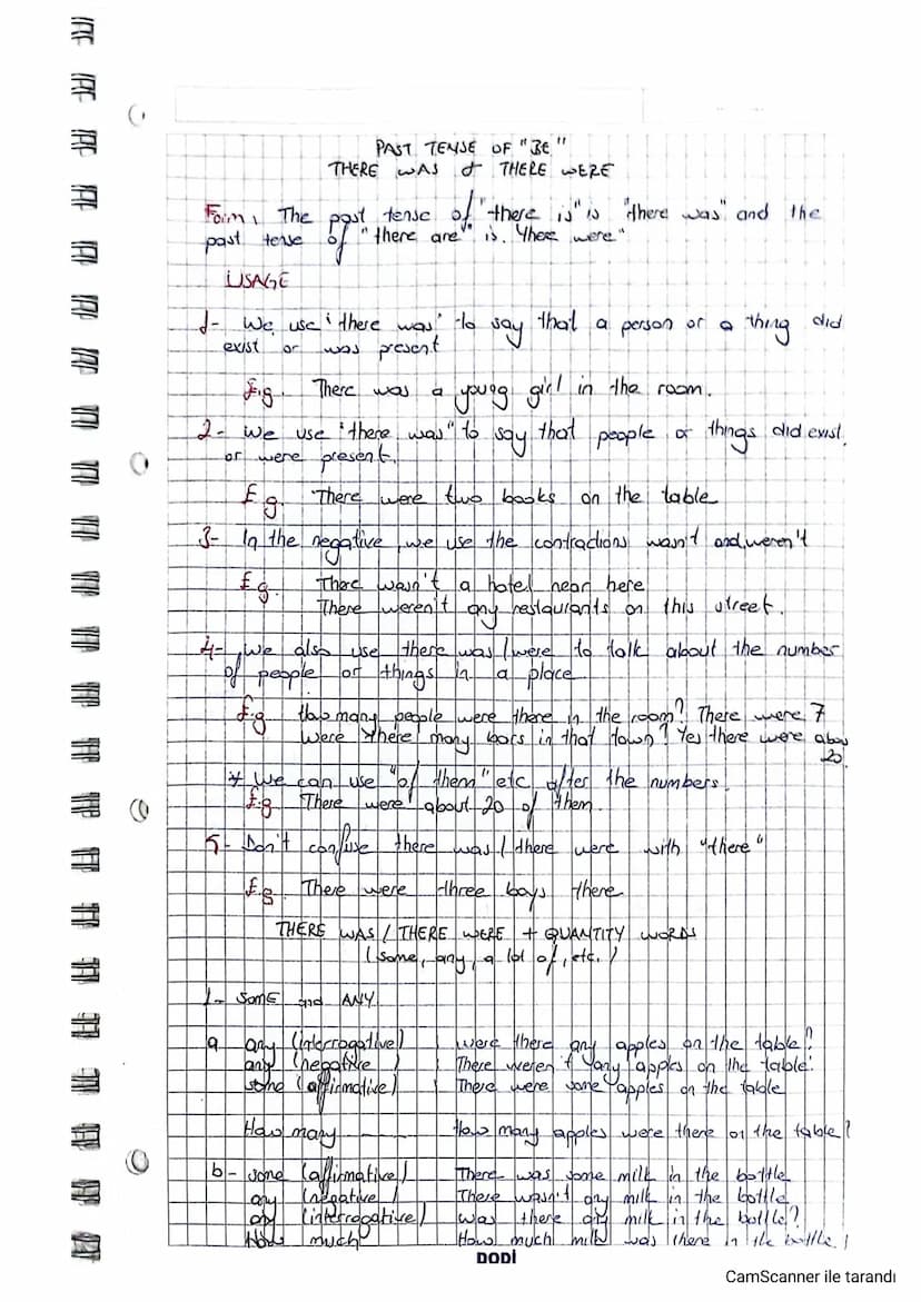 PAST TENSE OF "BE
THERE WAS
"
THERE WERE
Form. The post tense of "there is" is "there was" and the
past tense
USAGE
of th
there are
is there