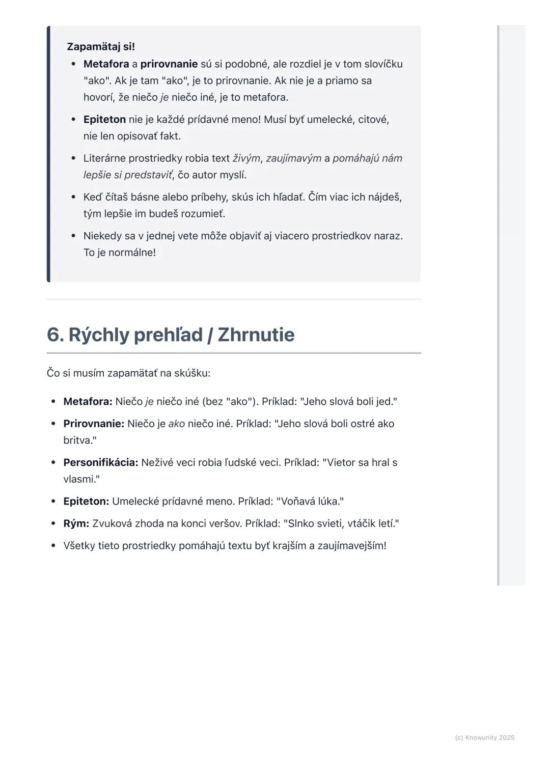 # Literárne prostriedky

1. Prehľad literárnych prostriedkov

Literárne prostriedky sú ako špeciálne nástroje, ktoré používajú spisovatelia 