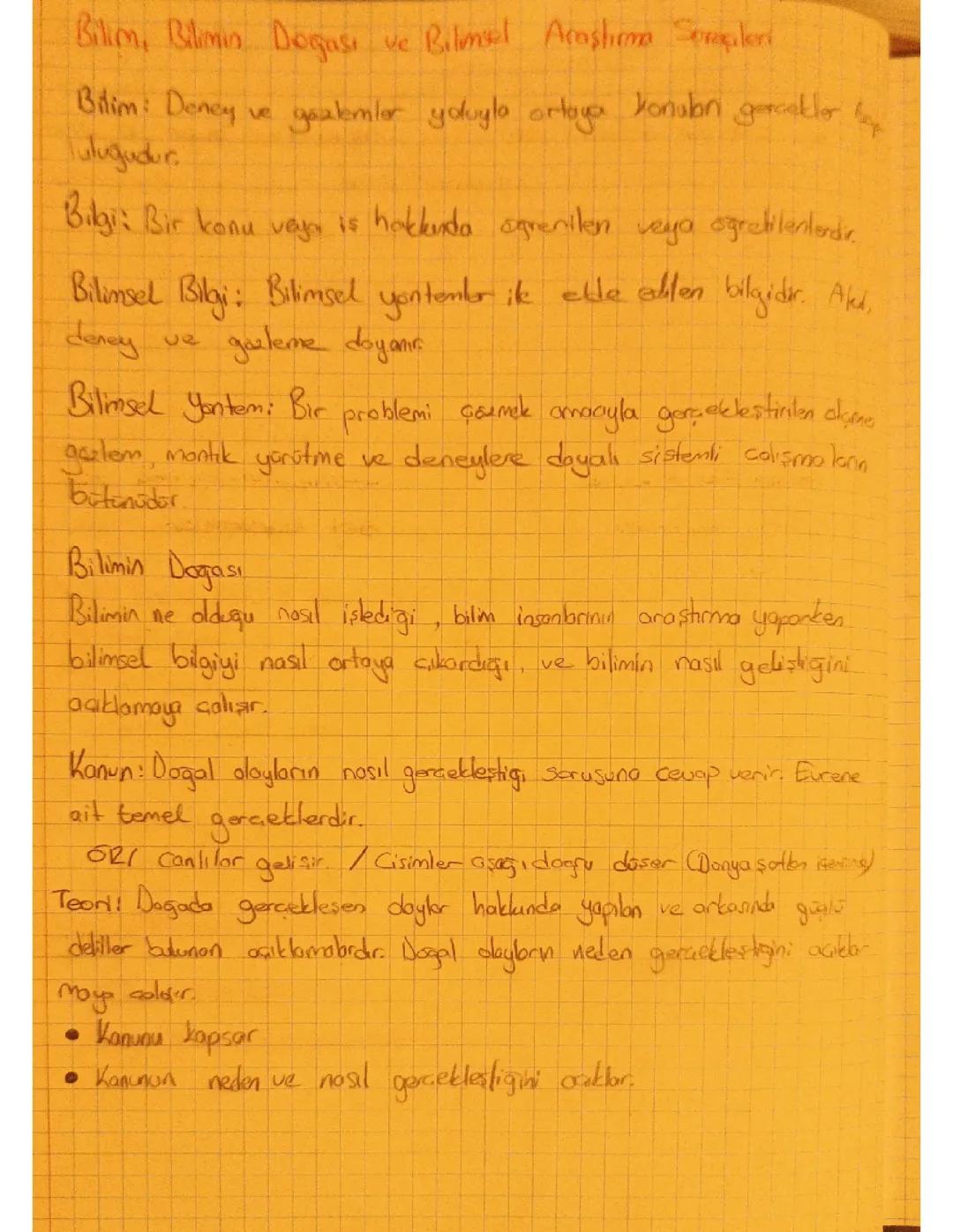 Bilimsel araştırma süreçleri 9. Sınıf biyoloji 