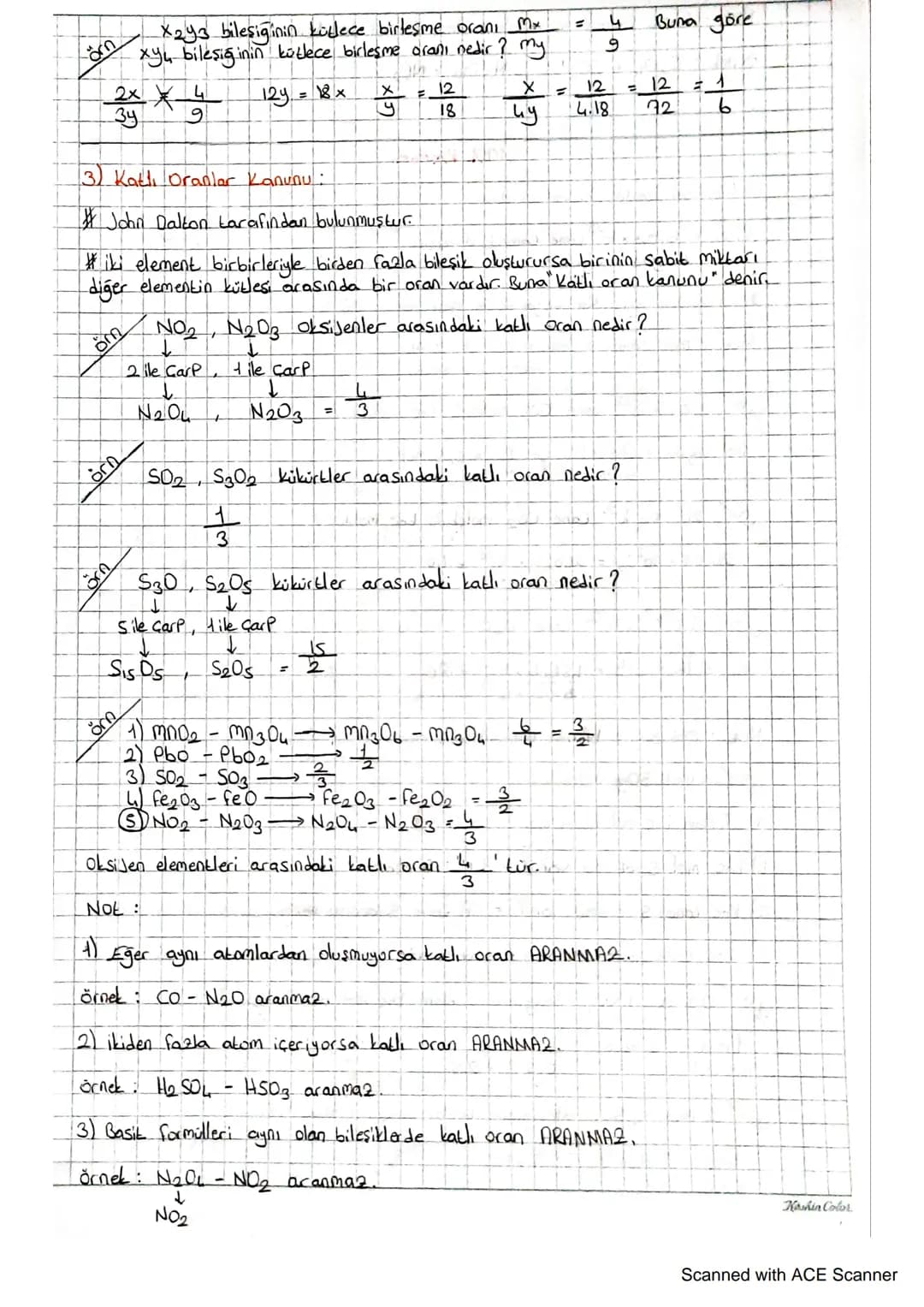 •Kimyanın Temel Kanunları.
Küllenin Korunumu
Kanunu
(1) Kütlenin Korunumu kanunu:
Sabit Oranlar
Kanunu
Katili oranlar
Antoine lavoisier tara