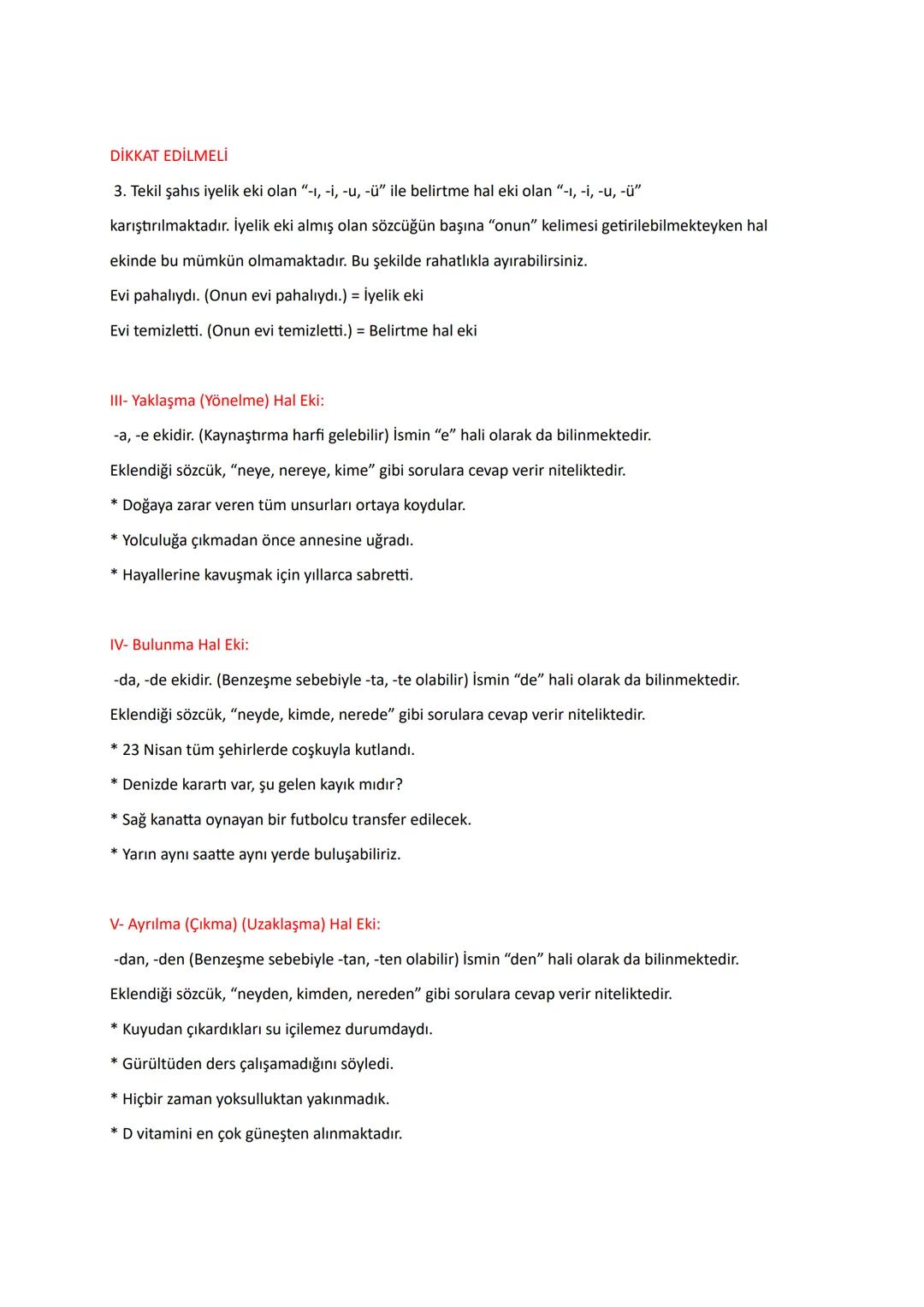 ÇEKİM EKLERİ (İşletme Ekleri)
Çekim ekleri, kök ve gövdelere geldiğinde kelimenin anlamını değiştirmezler, eklendikleri
kelimeleri diğer kel