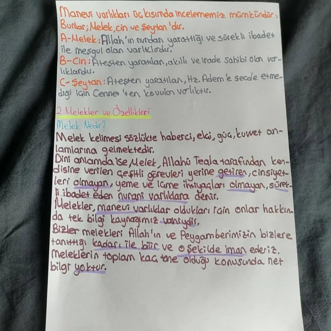 Melek ve Ahiret hanc
1Gorden ve Görülemeyen Varlıklar
Alem Nedir?
Bialer yaşamıs olduğumuz Gevreye ve Dünya'ya
baktığımızda her şeyin yoktan