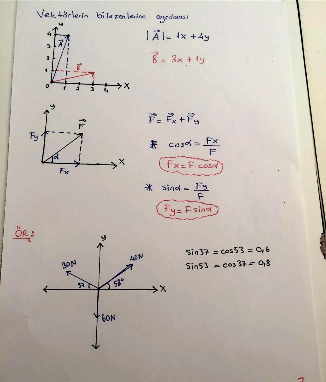 Fiziksel
VEKTÖRLER
büyüklükler vektörel ve skaler olmak üzere
iki gruba ayrılır.
Bir
Sayi
ve birim ile ifade edilebilen bu-
Skaler büyüklük: