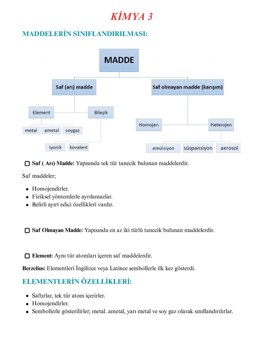 KİMYA TYT 3