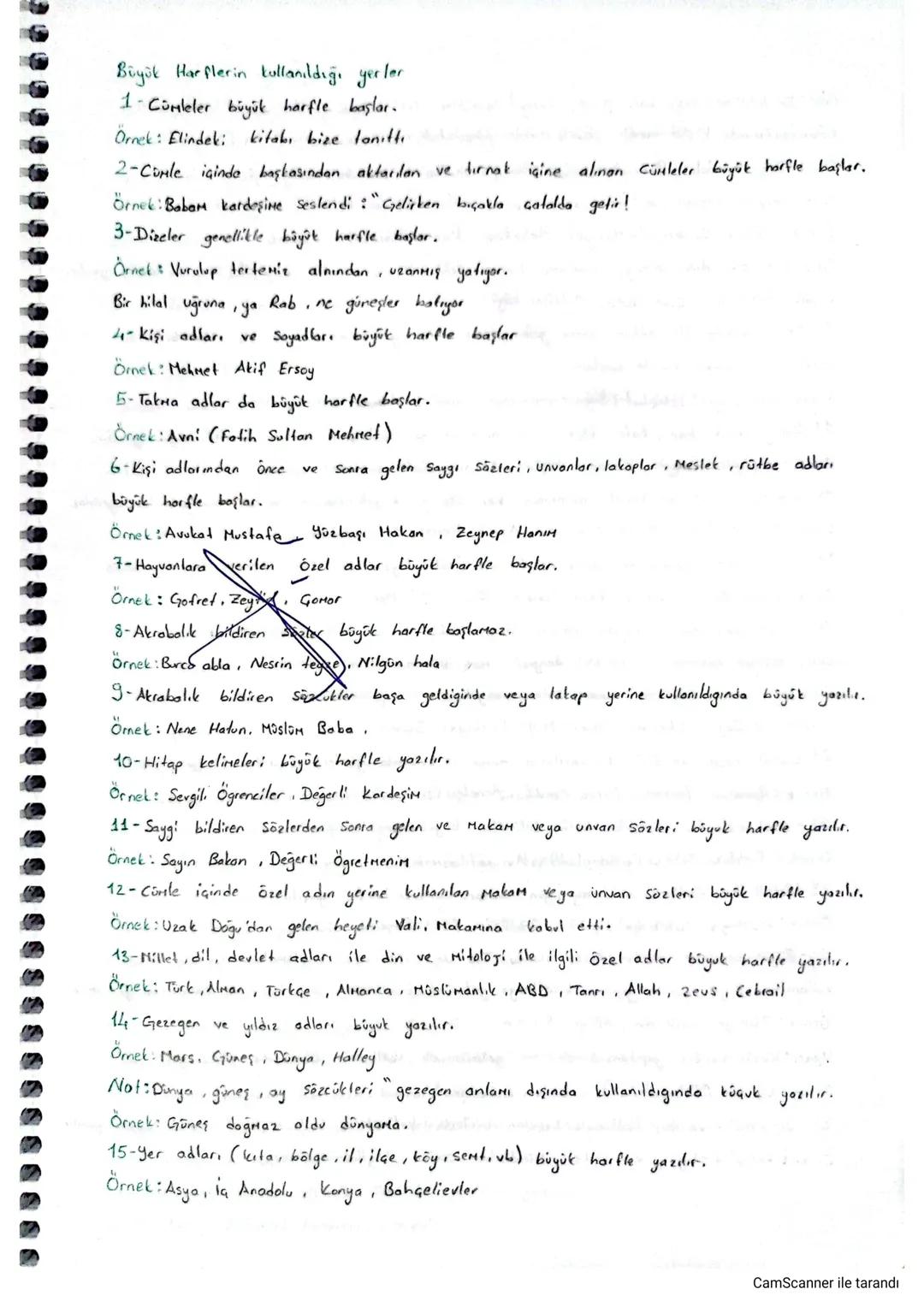 Büyük Harflerin kullanıldığı yerler
1. Cümleler büyük harfle başlar.
Örnek: Elindeki
kitabı bize tanitti
2-Cümle içinde başkasından aktarıla
