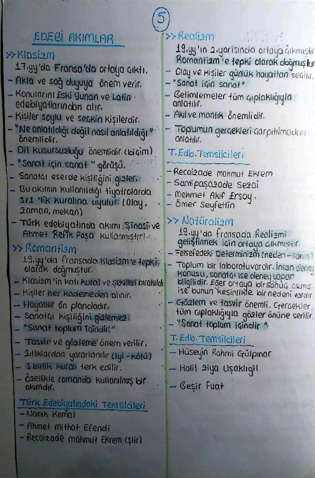 EDEBİ AKIMLAR

>> Klasizm
17.yy'da Fransa'da ortaya çıktı.
- Akla ve sağ duyuya önem verir.
Konularını Eski Yunan ve Latin
edebiyatlarından 