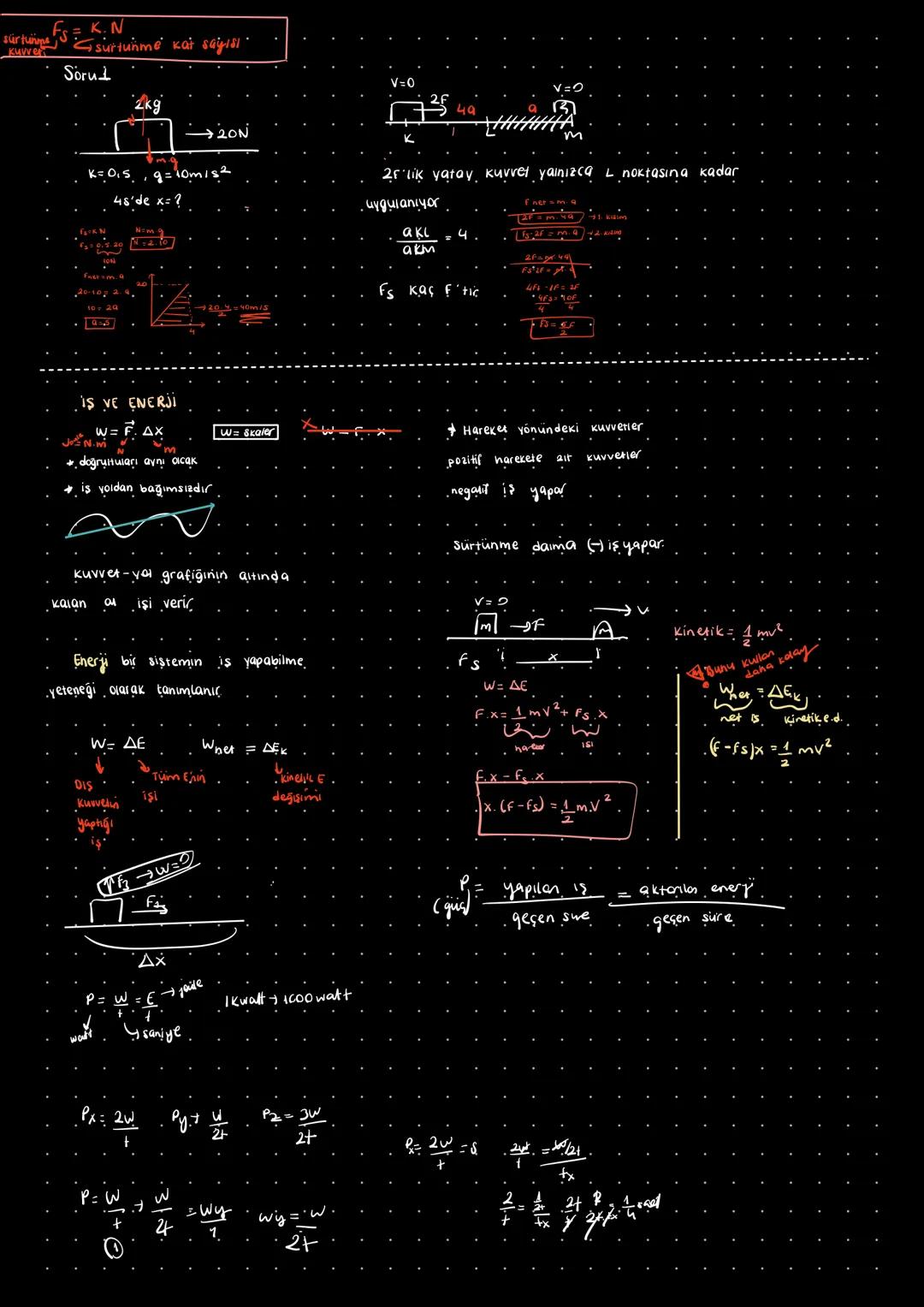 # surtune surtunme kat sayısı
$F_s = K.N$
Kuvve

Sorul

2kg

20N

K=0.5, g=10m/s2

48'de x=?

V=0

2F

49

a

2F'lik yatay kuvvel yalnızca L